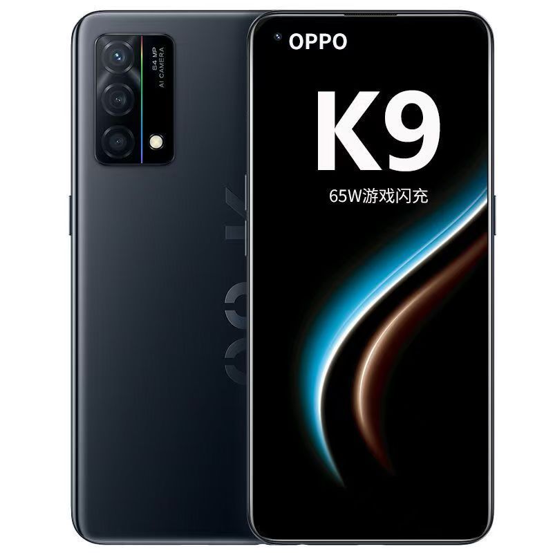 Refurbished Phone OPPO K9 5G Phone, 6.43-inch, 128GB/256GB, 4300mAh, Qualcomm Snapdragon 768G, 64MP+32MP, Dual SIM