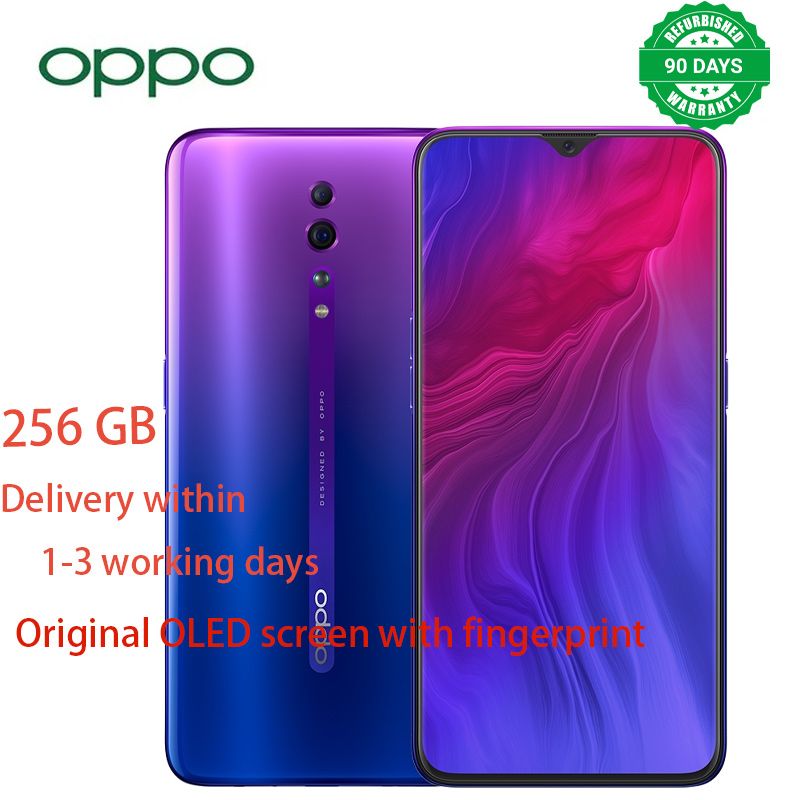 Refurbished oppo Reno Z 6.4 inch 8+128GB/6+256GB 4035mAh Face Unlock No Fingerprint Dual nano-SIM/Nano-SIM/Nano-USIM