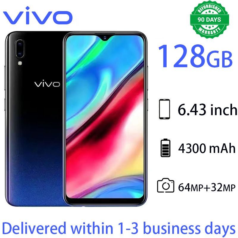 Refurbished VIVO Y93s Y93  6.2 inch 64GB 4030mAh Dual SIM 2G/3G/4G Qualcomm Snapdragon 439 Smartphone Affordable Phone