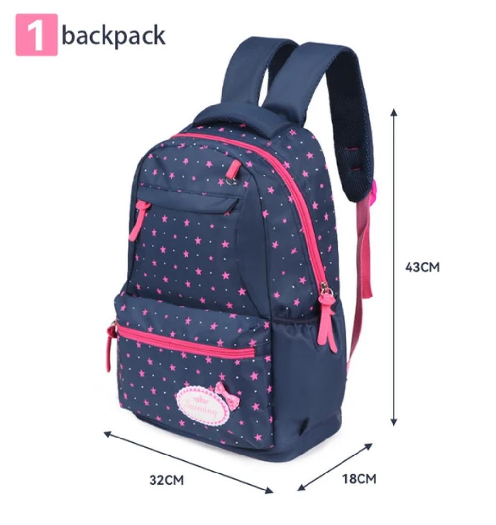 High Quality Waterproof Three-in-one school bags for girls