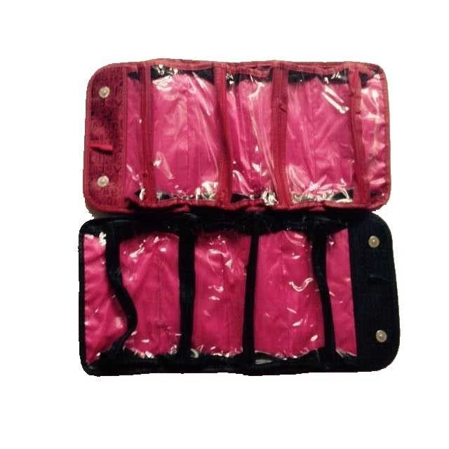 Roll N Go Cosmetics Roll N Go Make Up Bag Travel Cosmetic Bag Portable Makeup Bag/ Pouch WomenBathroom Washbag Multifunctional Toiletry Kit Storage Box