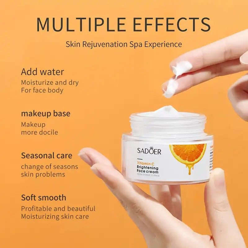 Face Cream Vitamin C Cream Remove Spots Whitening Face Care Moisturizing Anti-Aging Firming Skin Care Cosmetics Skin Care