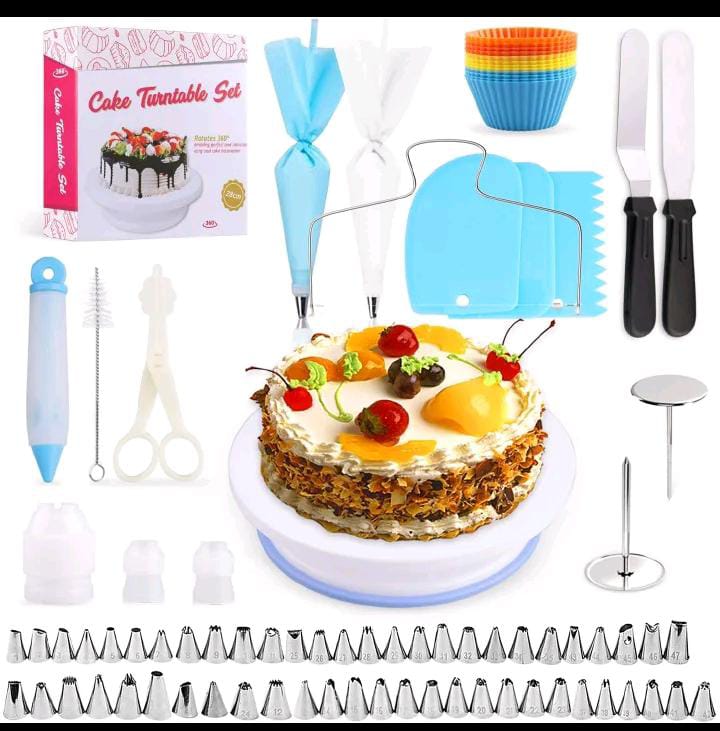♦️OFFER!! OFFER!! 106 PCS BAKING TOOLS
Easy To Clean & Durable Baking Tools & Accessories , Baking Tools Set