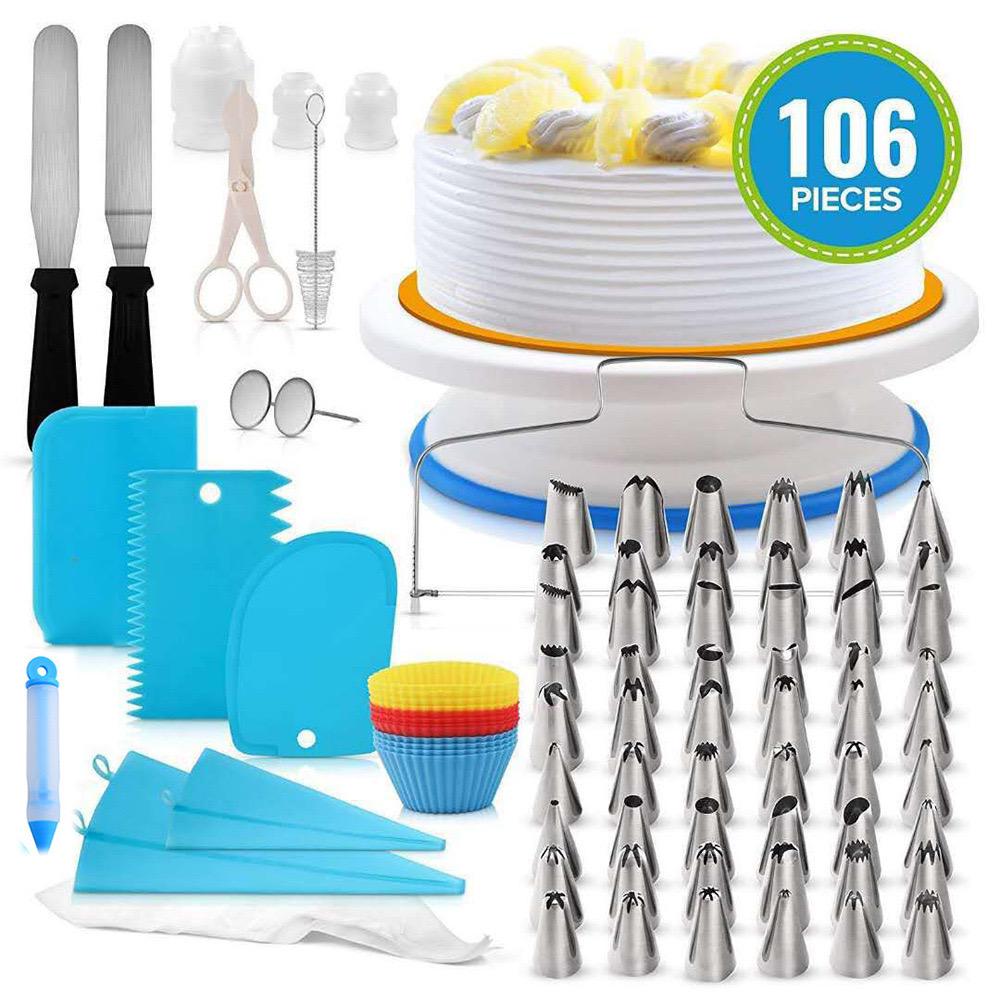 ♦️OFFER!! OFFER!! 106 PCS BAKING TOOLS
Easy To Clean & Durable Baking Tools & Accessories , Baking Tools Set