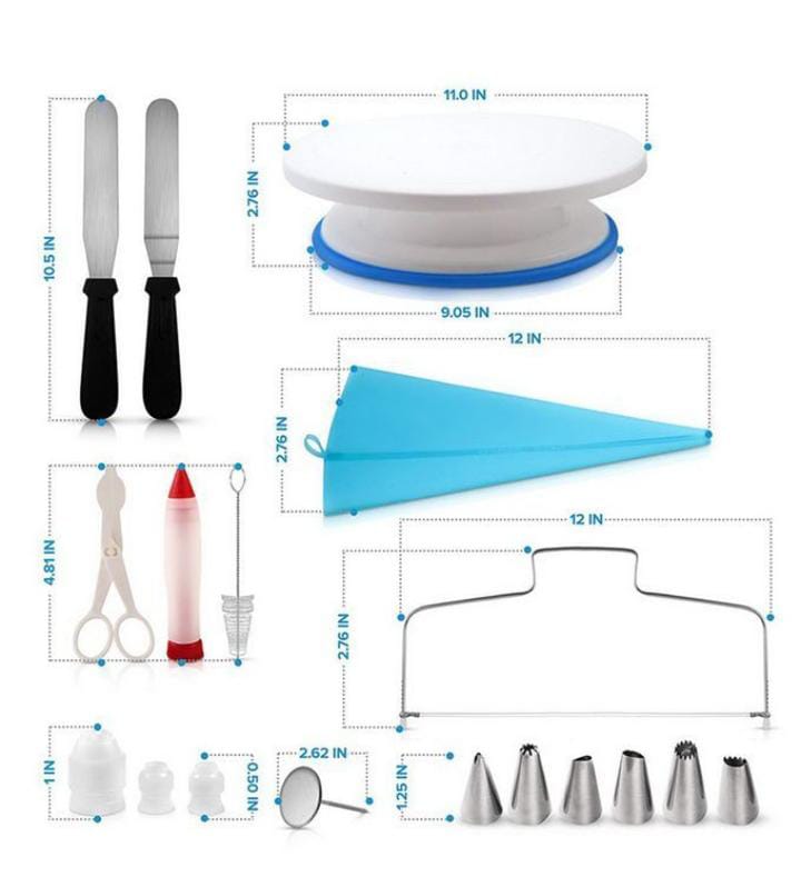 ♦️OFFER!! OFFER!! 106 PCS BAKING TOOLS
Easy To Clean & Durable Baking Tools & Accessories , Baking Tools Set