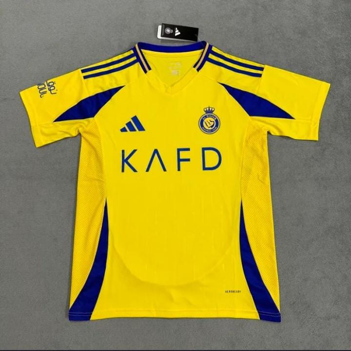 2024/2025 Best Quality New Season AL NASSR Original Home Kit Football Jersey ; New Authentic Unisex Jersey