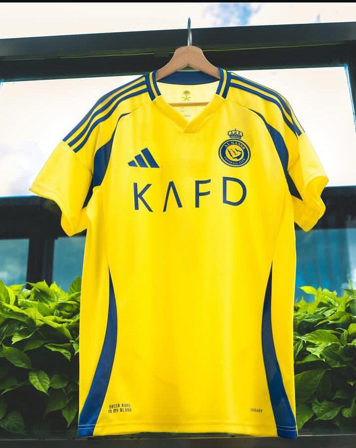 2024/2025 Best Quality New Season AL NASSR Original Home Kit Football Jersey ; New Authentic Unisex Jersey