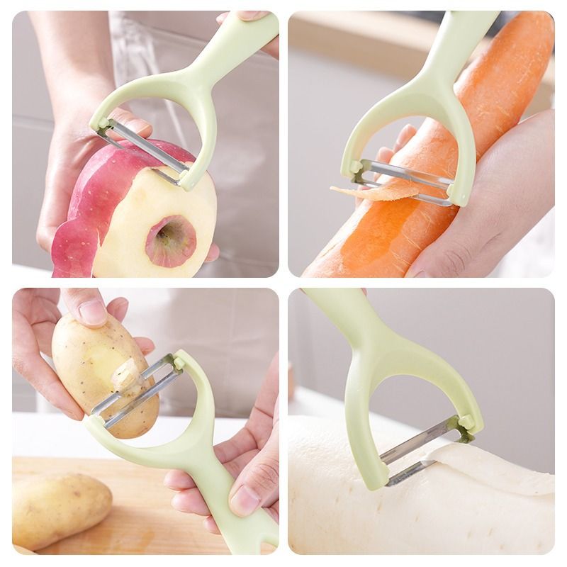 Peeler, scraper, kitchen and household multi-functional stainless steel potato peeler, fruit knife, melon peeler