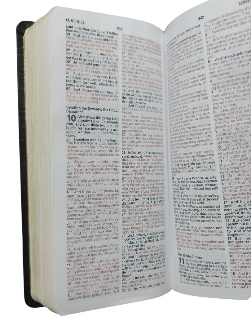 KJV checkbook Trimline bible Holy bible, KING JAMES VERSION BIBLE, LEATHER COVER BIBLE