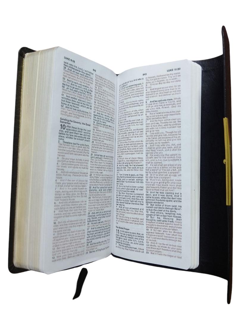 KJV checkbook Trimline bible Holy bible, KING JAMES VERSION BIBLE, LEATHER COVER BIBLE