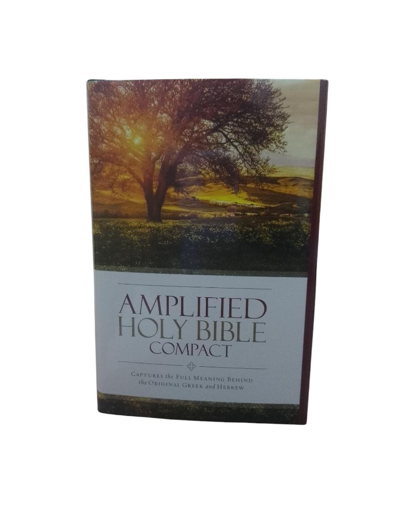 AMPLIFIED HOLY BIBLE COMPACT, HARDCOVER, HOLY BIBLE