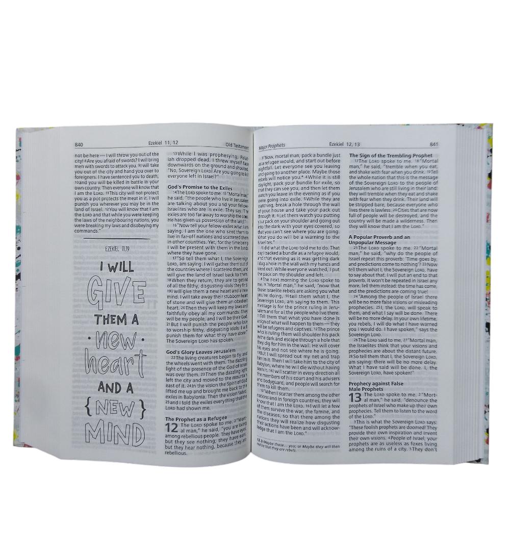 GOOD NEWS BIBLE - YOUTH INTERACTIVE BIBLE HOLY BIBLE, HARDCOVER