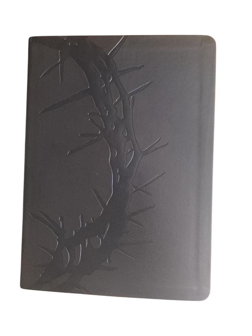 NKJV STUDY BIBLE BLACK LEATHER COVER BIBLE THUMB INDEX BIBLE, NEW KING JAMES VERSION BIBLE