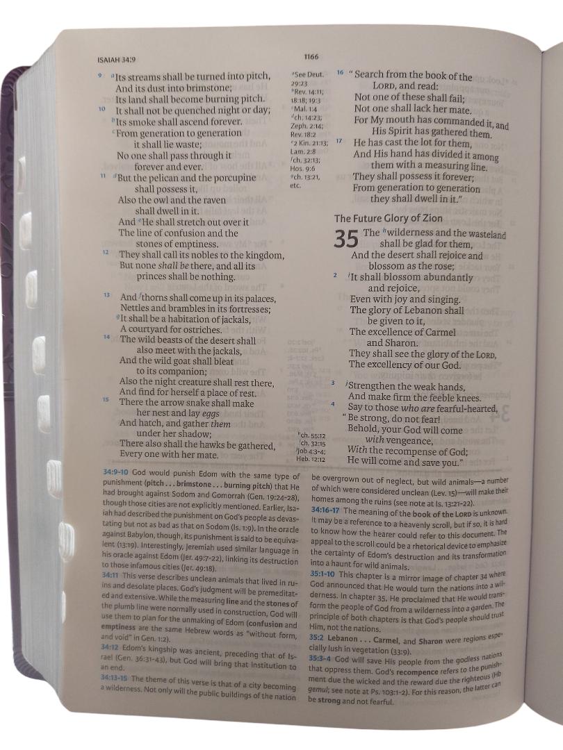 NKJV STUDY BIBLE BLACK LEATHER COVER BIBLE THUMB INDEX BIBLE, NEW KING JAMES VERSION BIBLE