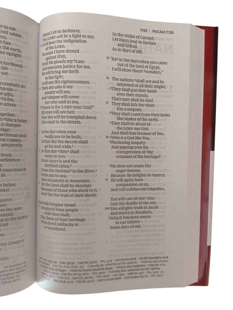 NKJV PERSONAL SIZE LARGE PRINT HARD COVER, HOLY BIBLE, NEW KING JAMES VERSION BIBLE