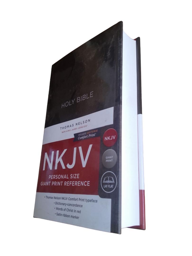 NKJV PERSONAL SIZE LARGE PRINT HARD COVER, HOLY BIBLE, NEW KING JAMES VERSION BIBLE