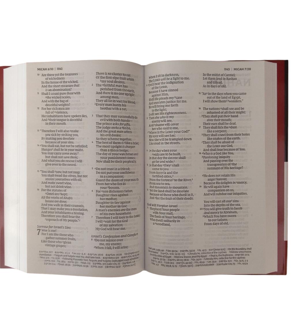 NKJV PERSONAL SIZE LARGE PRINT HARD COVER, HOLY BIBLE, NEW KING JAMES VERSION BIBLE
