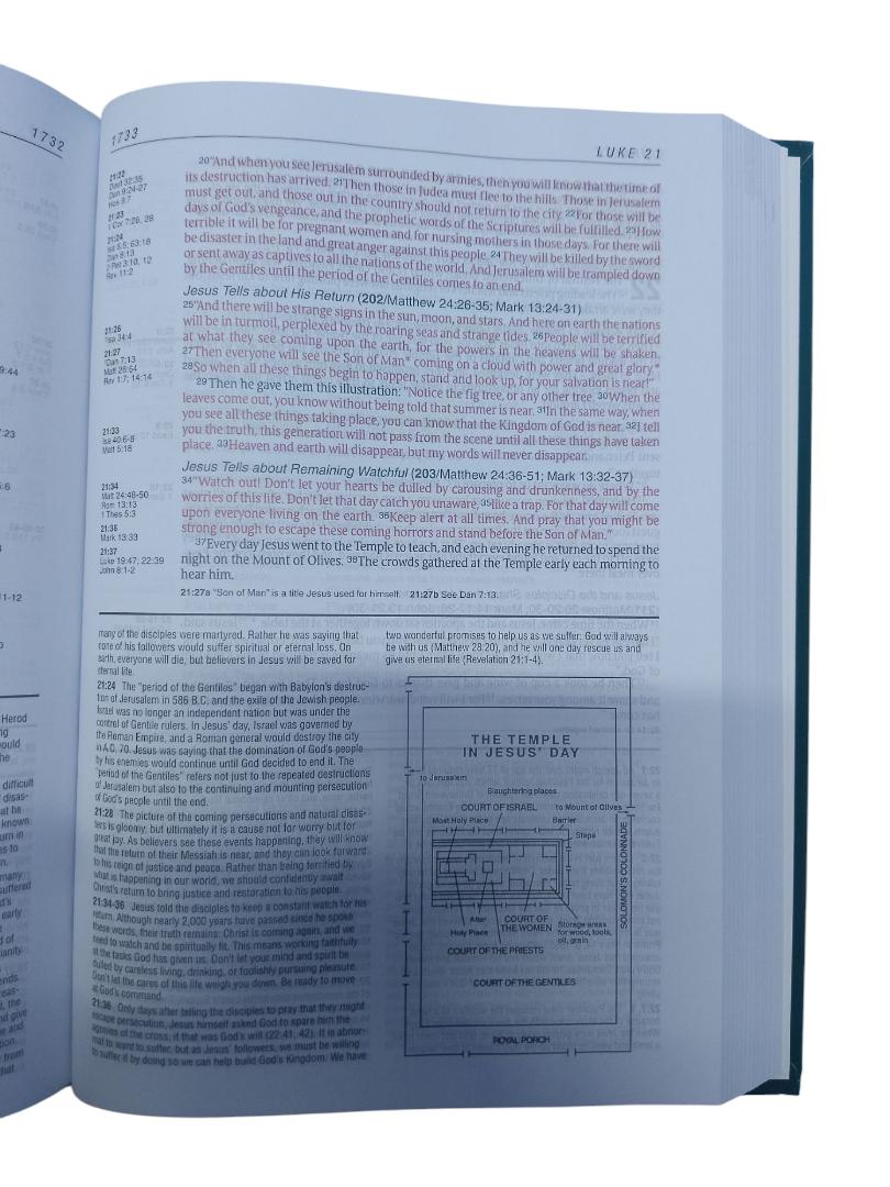 LIFE APPLICATION STUDY BIBLE, NLT BIBLE HARDCOVER, NEW LIVING TRANSLATION
