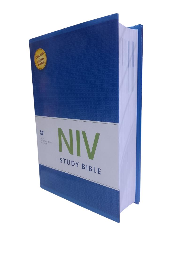 NEW INTERNATIONAL VERSION STUDY BIBLE, HOLY BIBLE HARDCOVER, NIV BIBLE