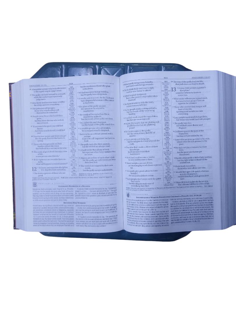 AFRICAN STUDY BIBLE, NLT BIBLE HARDCOVER, NEW LIVING TRANSLATION BIBLE