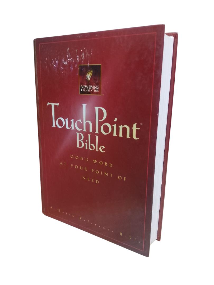 TOUCH POINT BIBLE, NLT BIBLE HARDCOVER NEW LIVING TRANSLATION