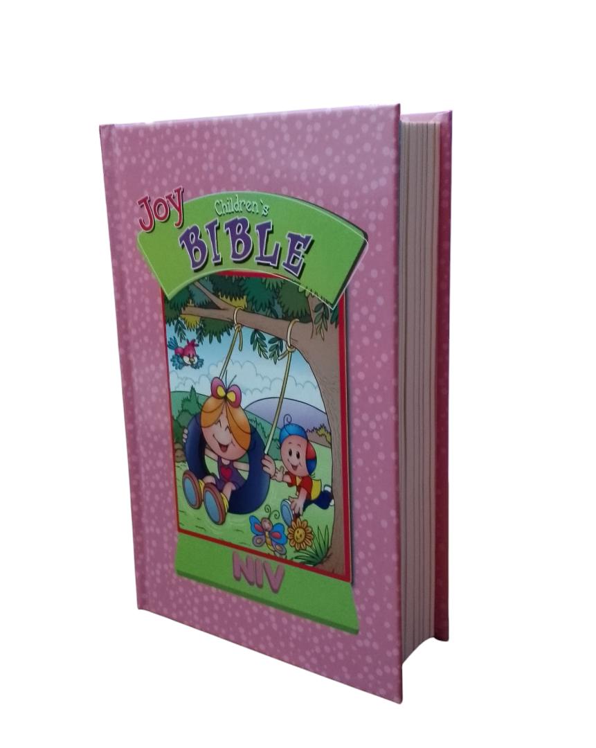 NIV JOY BIBLE FOR CHILDREN PINK, HARDCOVER BIBLE, NEW INTERNATIONAL VERSION BIBLE, HOLY BIBLE