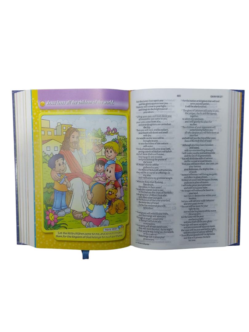 NIV JOY BIBLE FOR CHILDREN PINK, HARDCOVER BIBLE, NEW INTERNATIONAL VERSION BIBLE, HOLY BIBLE
