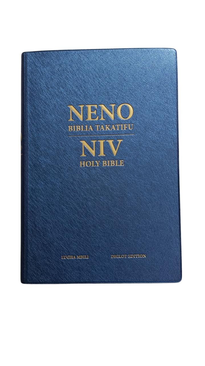 NENO BIBLICA TAKATIFU, NIV HOLY BIBLE, SWAHILI/ENGLISH BIBLE, DIGLOT BIBLE, LUGHA MBILI BIBLE, NEW INTERNATIONAL VERSION BIBLE