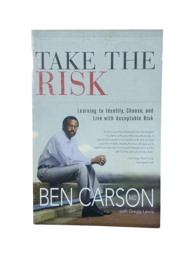 TAKE THE RISK BY BEN CARSON, MOTIVATIONAL BOOK