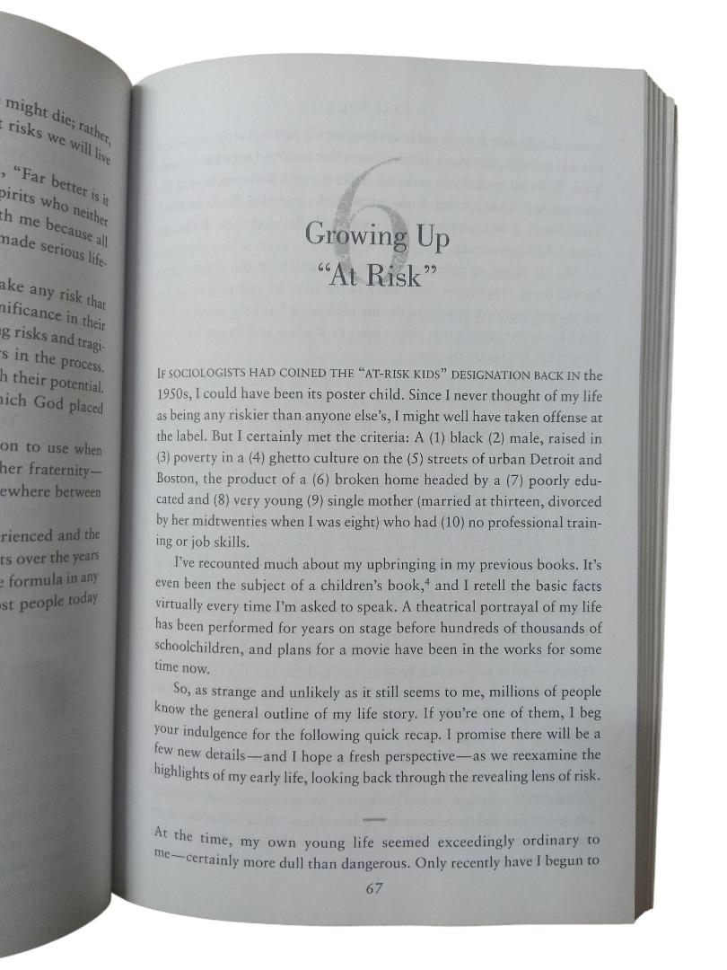 TAKE THE RISK BY BEN CARSON, MOTIVATIONAL BOOK