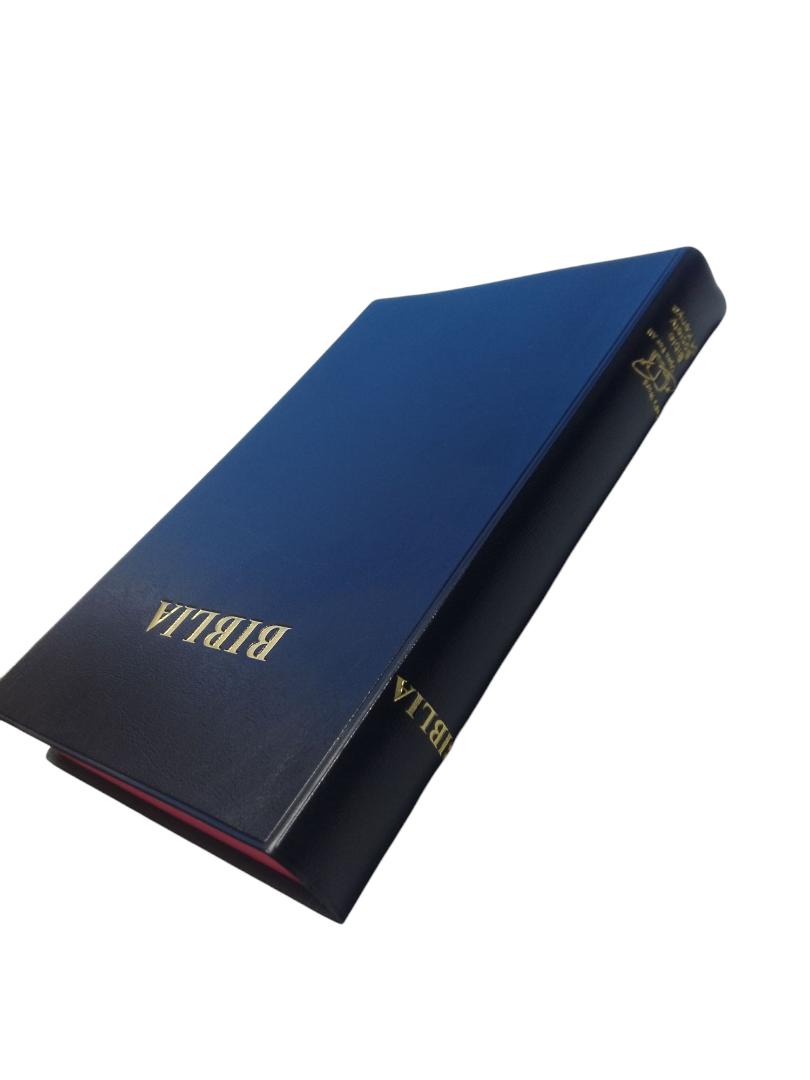 BIBLIA, SWAHILI BIBLE LARGE, HOLY BIBLE, SOFTCOVER BLACK RED EDGE