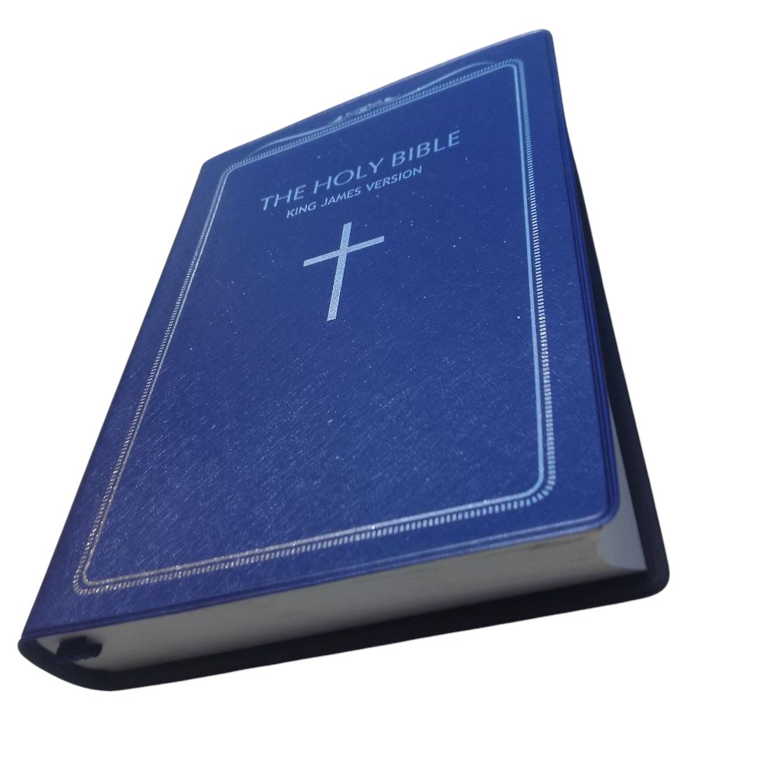 KJV SOFT COVER BLUE, KING JAMES VERSION BIBLE, HOLY BIBLE