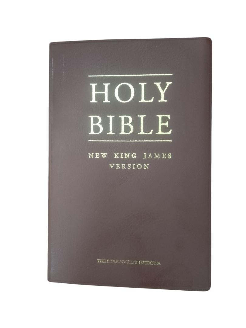NKJV COMPACT BIBLE, HOLY BIBLE, NEW KING JAMES VERSION BIBLE, SOFT COVER BROWN