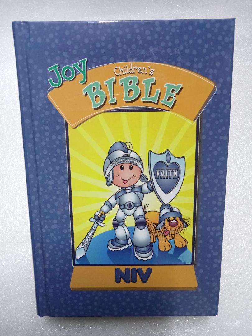 NIV JOY CHILDREN'S BIBLE BLUE, HARDCOVER, HOLY BIBLE, NEW INTERNATIONAL VERSION BIBLE