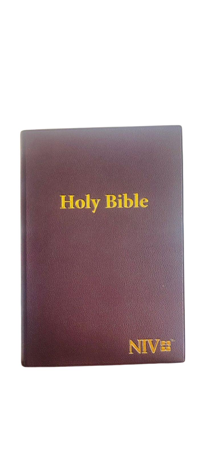 NIV STANDARD VERSION BIBLE, VINYL BIBLE, HOLY BIBLE, SOFT COVER BIBLE BROWN, NEW INTERNATIONAL VERSION BIBLE