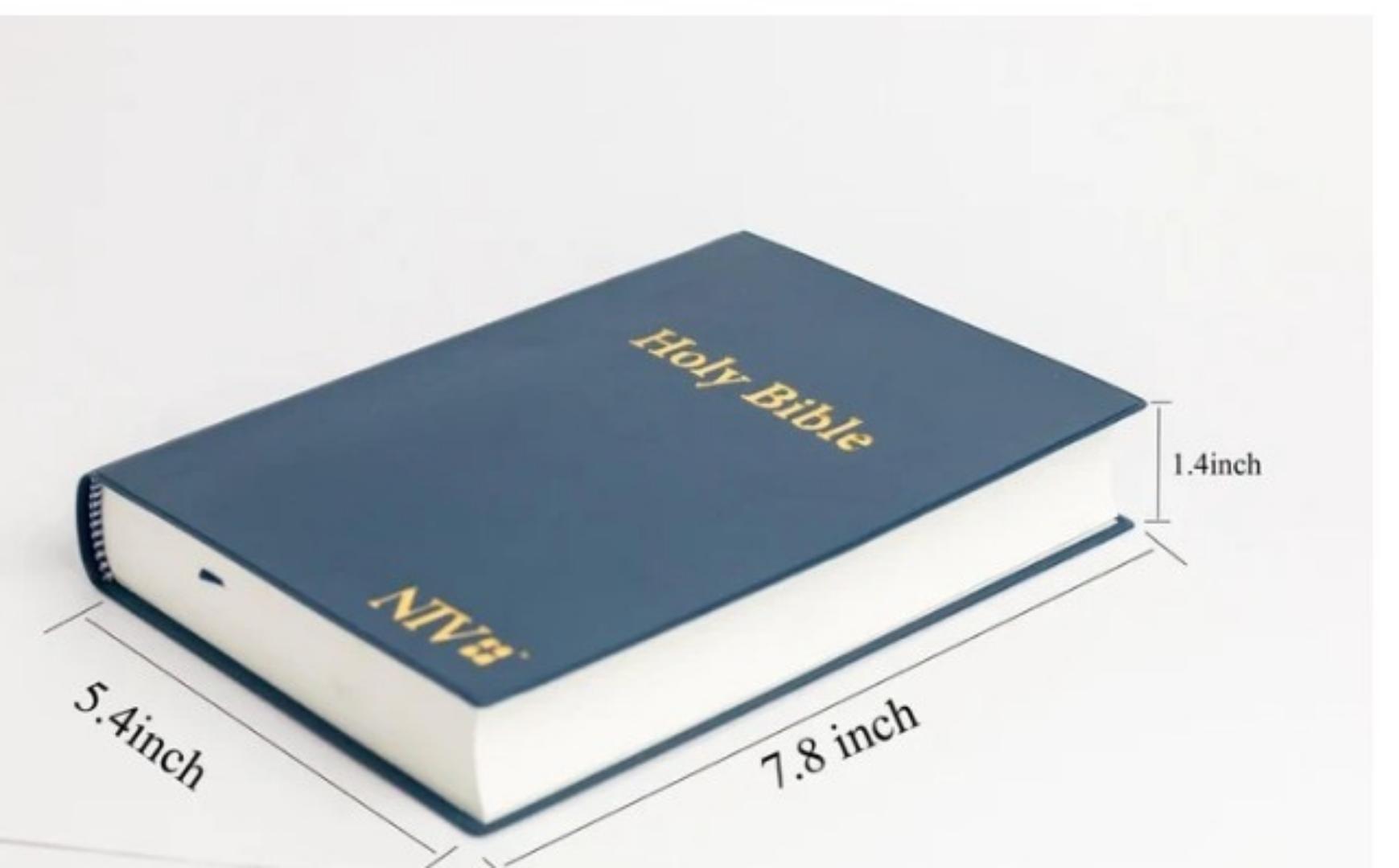 NIV STANDARD BIBLE, SOFTCOVER BLUE BIBLE, HOLY BIBLE, NEW INTERNATIONAL VERSION BIBLE