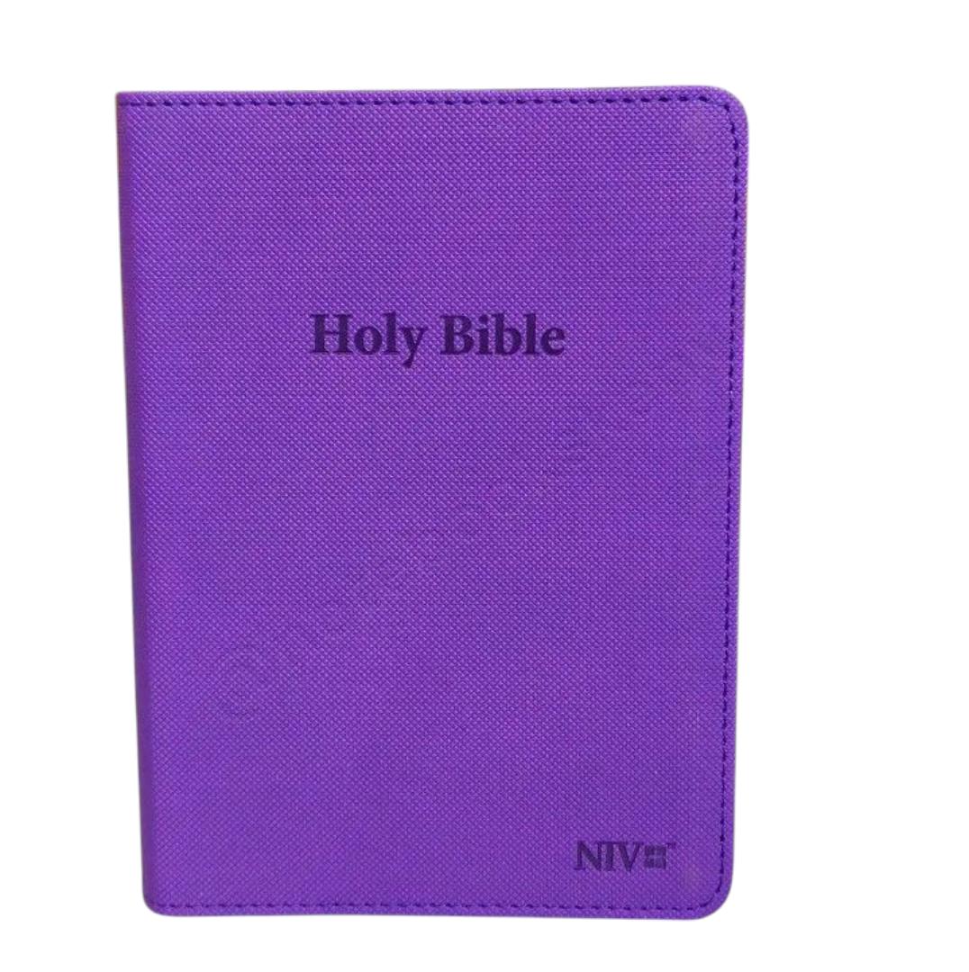 NIV medium index Bible, pu bible, Compact bible, New International Version Bible, leather cover bible