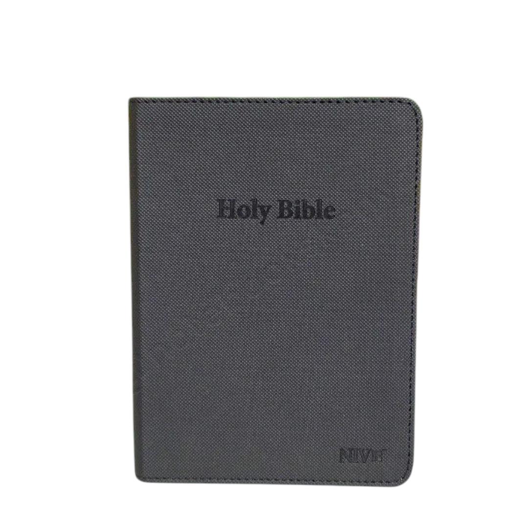 NIV Medium index bible, Pu bible, compact bible, New International Version Bible, leather Cover bible