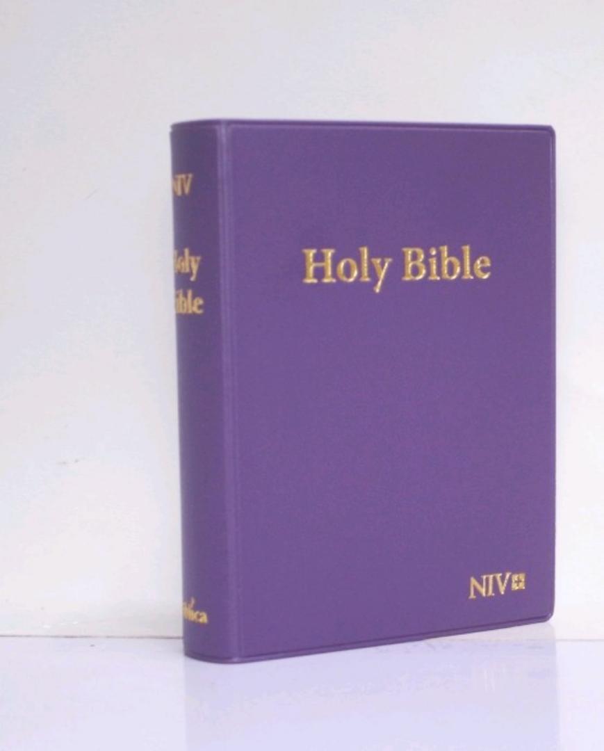 NIV MINI POCKET VINYL SOFTCOVER PURPLE,NEW INTERNATIONAL VERSION BIBLE, HOLY BIBLE, SMALL BIBLE