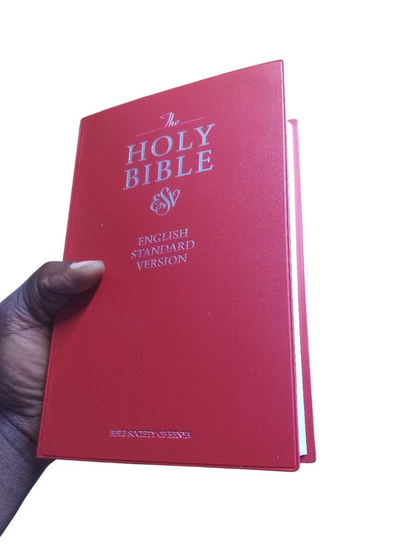 ESV BIBLE, ENGLISH STANDARD VERSION BIBLE, HOLY BIBLE RED