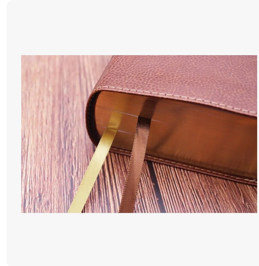NIV Application Bible, Leathersoft, Brown, Red Letter, Comfort Print: Bringing the Ancient Message of the Bible into Your World (NIV Application Commentary Resources)