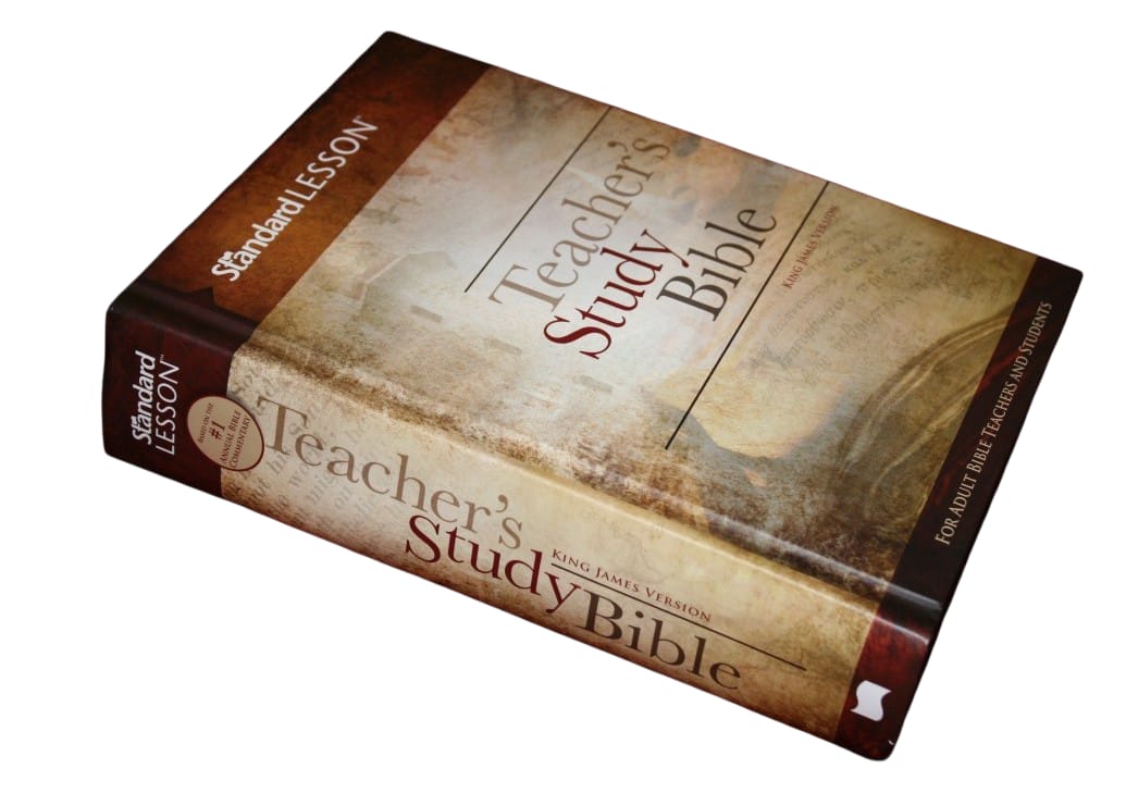 Teacher's study bible, king james study bible, kjv bible , holy bible, hardcover bible