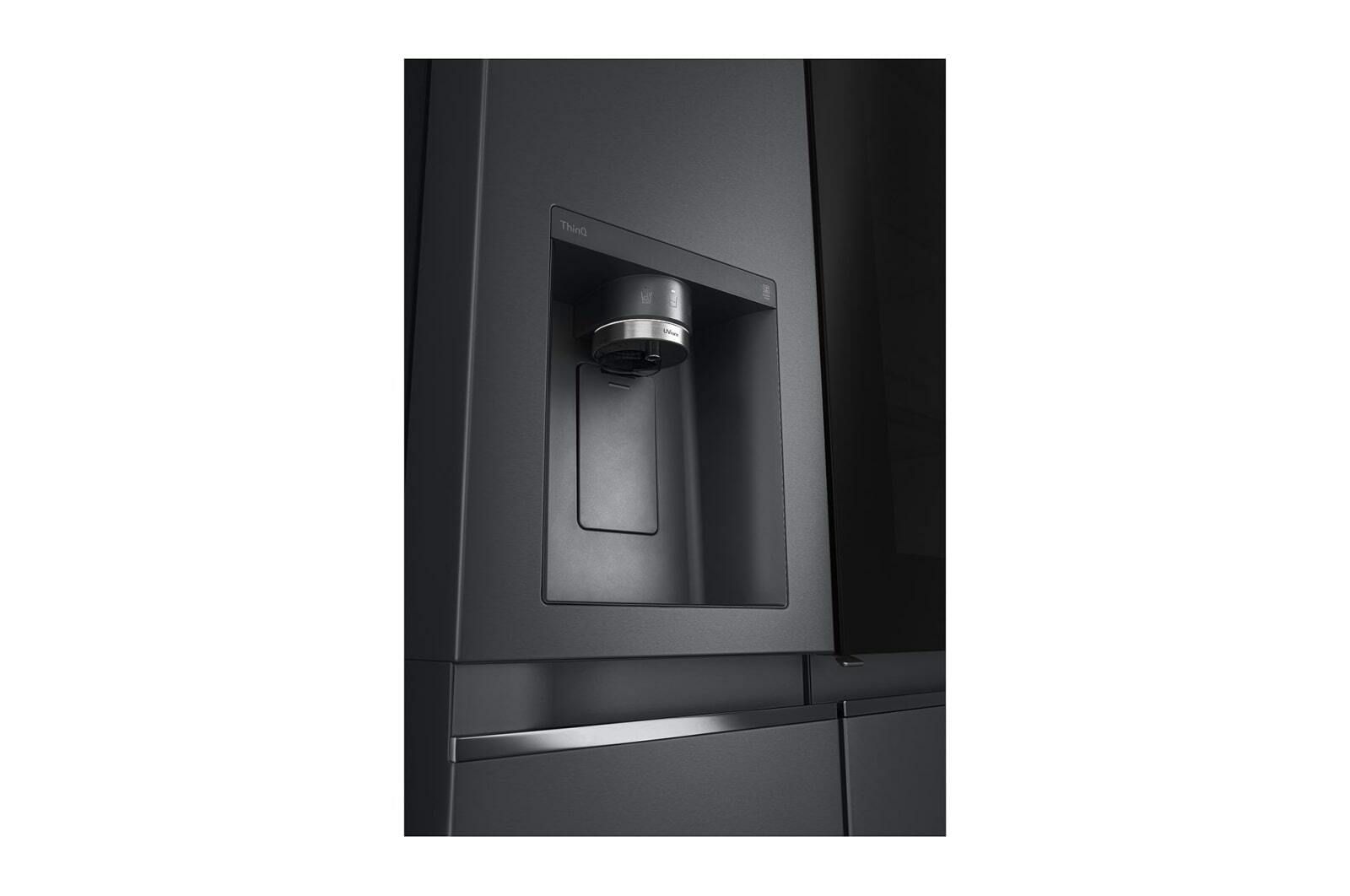 LG GC-X257CQES Side by Side Fridge, 635 L - InstaView, UVnano™ Dispenser, HygieneFresh+™