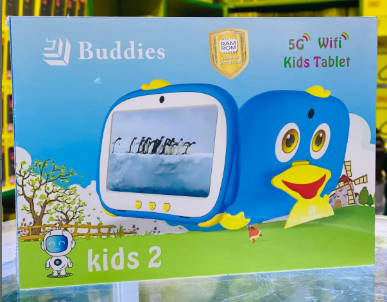 PROMOTION!!BUDDIES KIDS 2 STUDY 5G WIFI TABLETS RAM 8GB,ROM 256GB With BOTH SIM CARD SLOT AND MEMORY CARD SLOT, 2MP FRONTCAMERA,5MP REAR CAMERA  AND 7''SCREEN DISPLAY