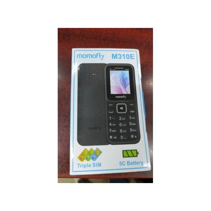 Momofly M310E  Featured Phone Triple SIM Regular 5C Battery, 1.77" display with BT connectivity featured phones RAM 32MB