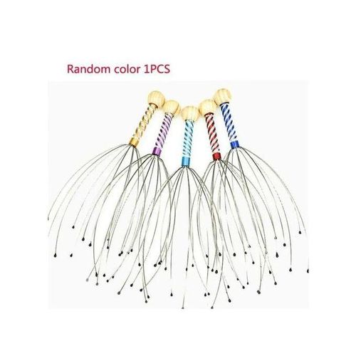 Manual Octopus Head Neck Scalp Massager Comb Stress Relax