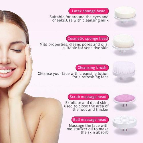 Fashion Face Beauty Care Facial Cleanser Brush Massager