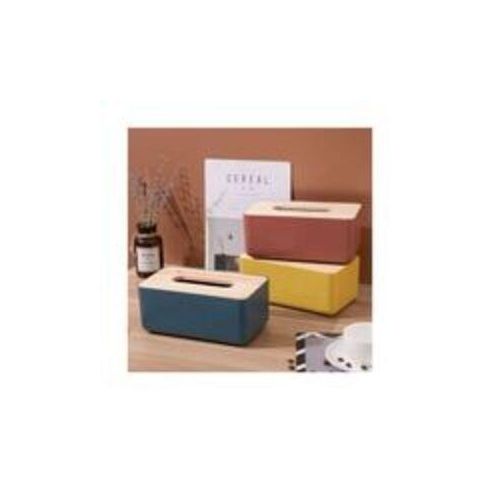 Bamboo Tissue Serviette Box Eco-Friendly Canister