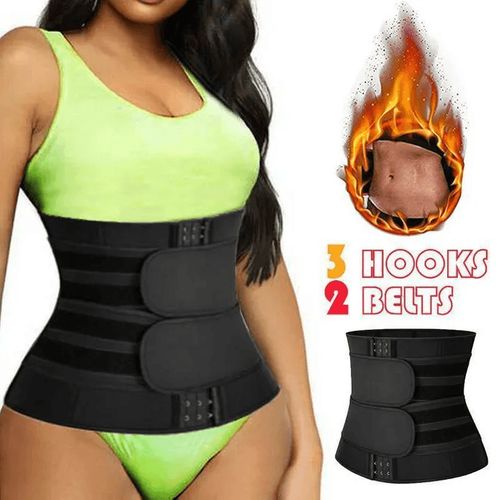 Neoprene Sauna Waist Trainer Corset Sweat Belts For Women Body Shaper Slimming Corset Weight Loss Compression Trimme Belt