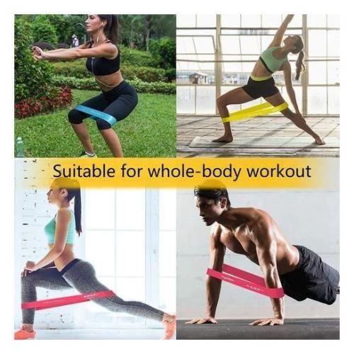 5Pc Different Level Fitness Yoga Resistance Bands